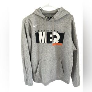 NIKE MEQ VOLLEYBALL Hoodie Sweatshirt Mid East Qualifier L Pullover Fleece